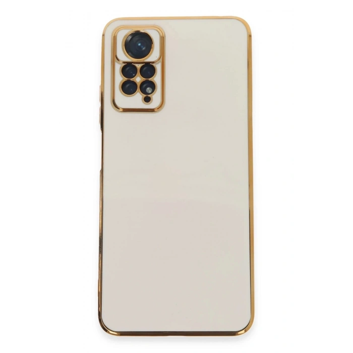 Durukar®   Redmi Note 12 Pro 4G Kılıf Volet Silikon - Beyaz