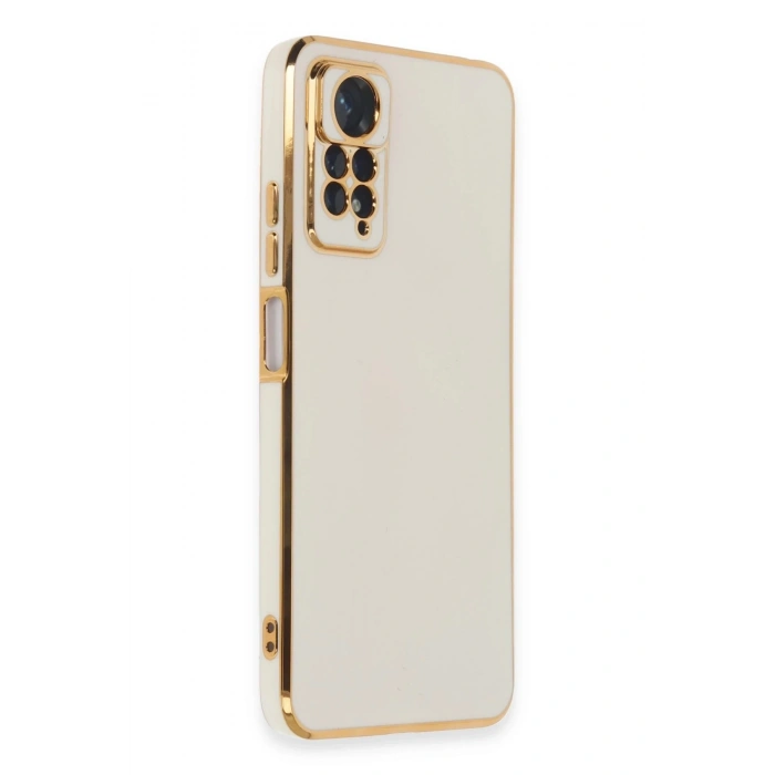 Durukar®   Redmi Note 12 Pro 4G Kılıf Volet Silikon - Beyaz