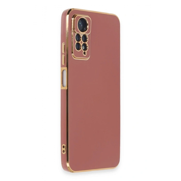 Durukar®   Redmi Note 12 Pro 4G Kılıf Volet Silikon - Kırmızı