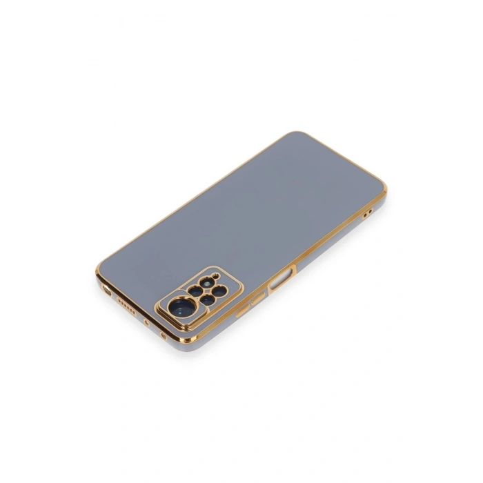 Durukar®   Redmi Note 12 Pro 4G Kılıf Volet Silikon - Mavi
