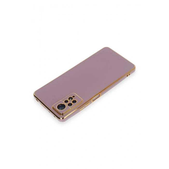 Durukar®   Redmi Note 12 Pro 4G Kılıf Volet Silikon - Mor