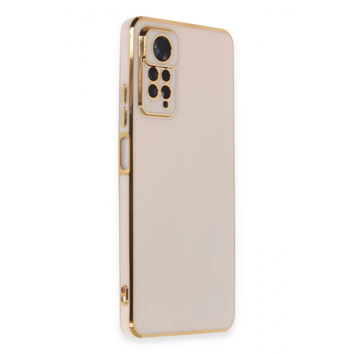 Durukar®   Redmi Note 12 Pro 4G Kılıf Volet Silikon - Pembe