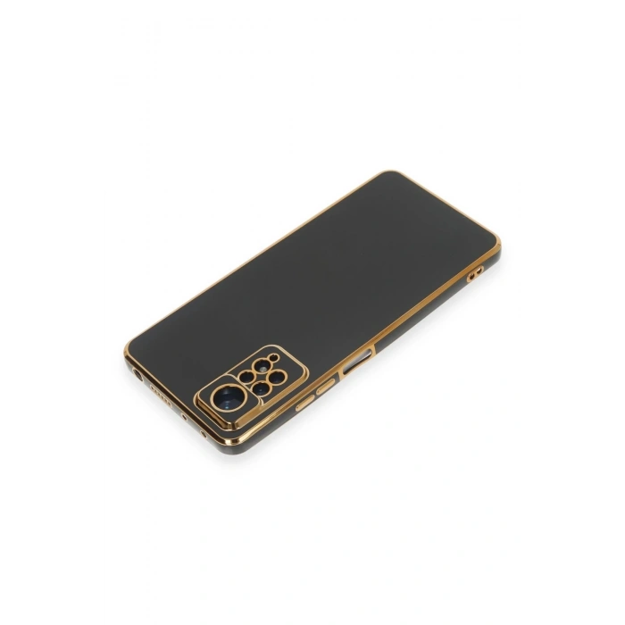 Durukar®   Redmi Note 12 Pro 4G Kılıf Volet Silikon - Siyah