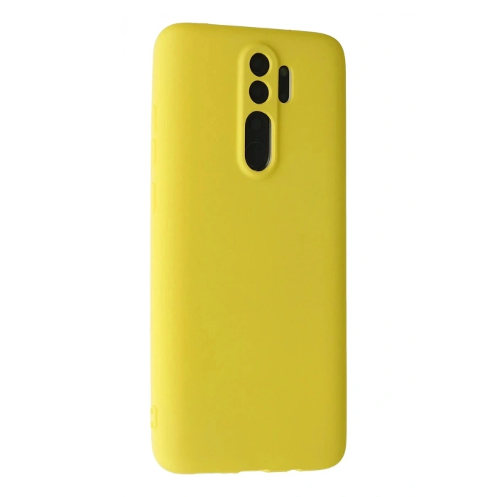 Mey İthalat®   Redmi Note 8 Pro Kılıf First Silikon - Sarı