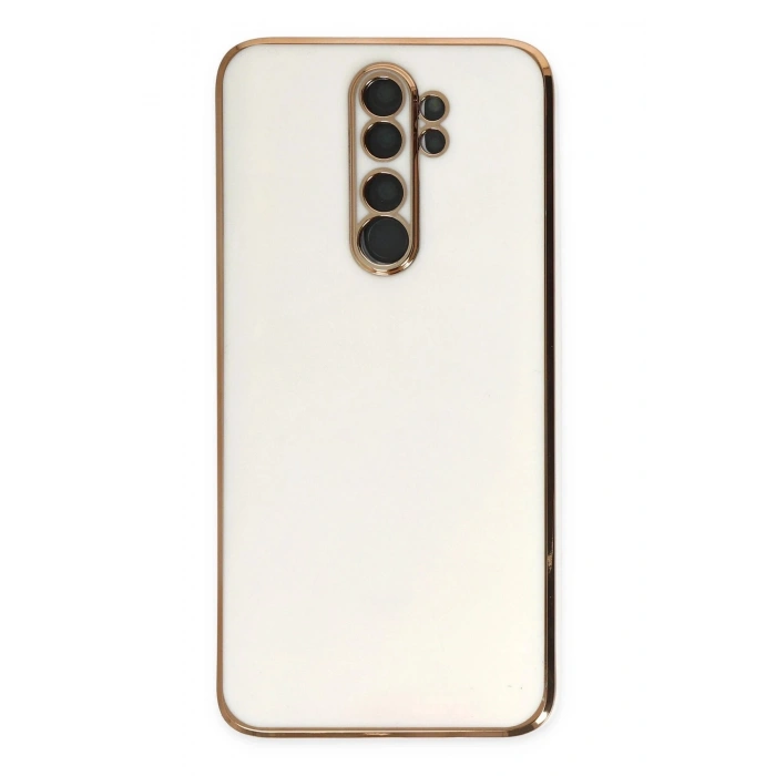 Durukar®   Redmi Note 8 Pro Kılıf Volet Silikon - Beyaz