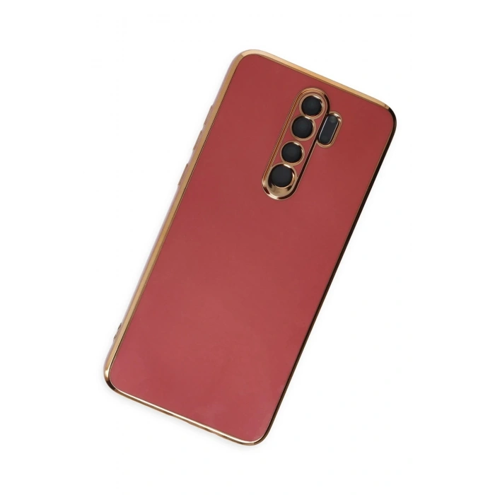 Durukar®   Redmi Note 8 Pro Kılıf Volet Silikon - Kırmızı