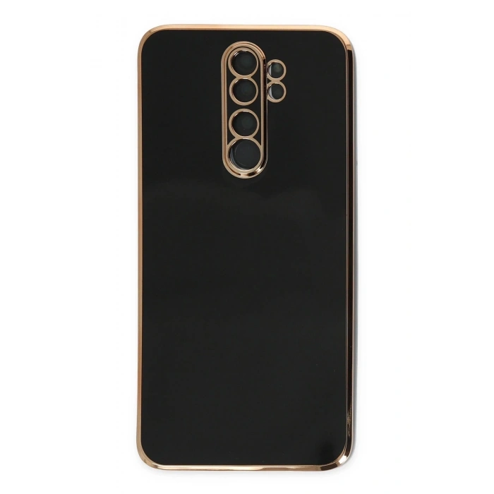 Durukar®   Redmi Note 8 Pro Kılıf Volet Silikon - Siyah