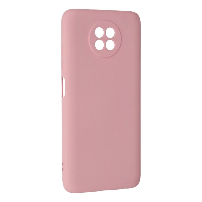 Durukar®   Redmi Note 9 5G Kılıf Nano içi Kadife Silikon - Pembe