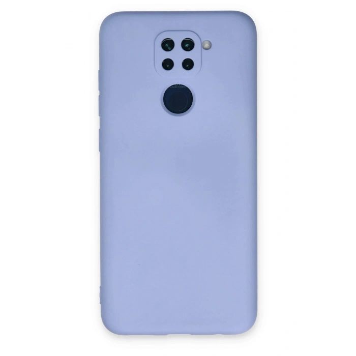 Durukar®   Redmi Note 9 Kılıf Nano içi Kadife Silikon - Lila