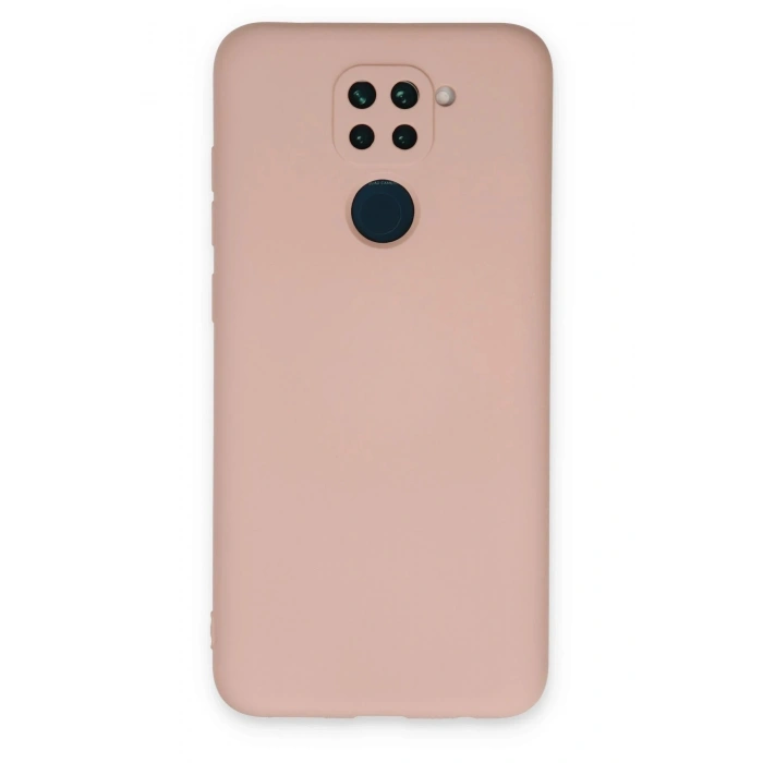 Durukar®   Redmi Note 9 Kılıf Nano içi Kadife Silikon - Pudra