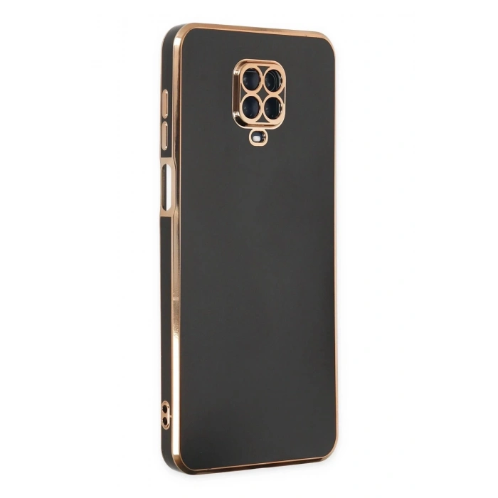 Durukar®   Redmi Note 9 Pro Kılıf Volet Silikon - Siyah