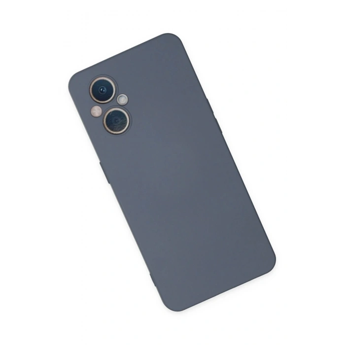 Durukar®   Reno 7 Lite Kılıf Nano içi Kadife Silikon - Gri