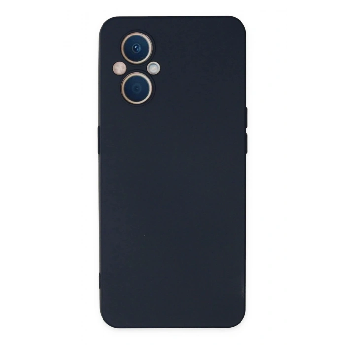Durukar®   Reno 7 Lite Kılıf Nano içi Kadife Silikon - Lacivert