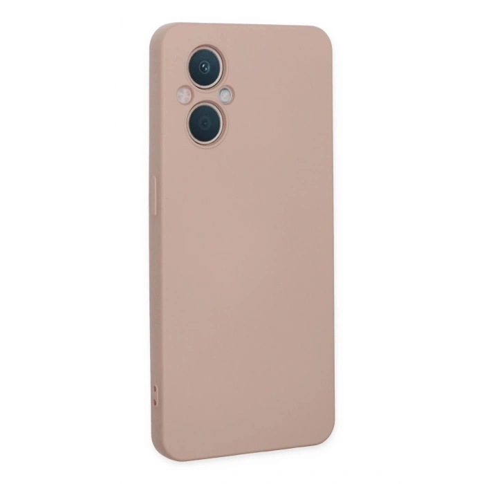 Durukar®   Reno 7 Lite Kılıf Nano içi Kadife Silikon - Pudra