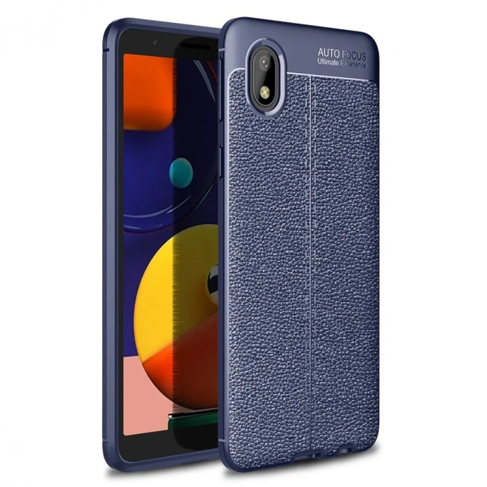 Mey İthalat®  Samsung Galaxy A01 Core Kılıf Auto Focus Kapak - Lacivert