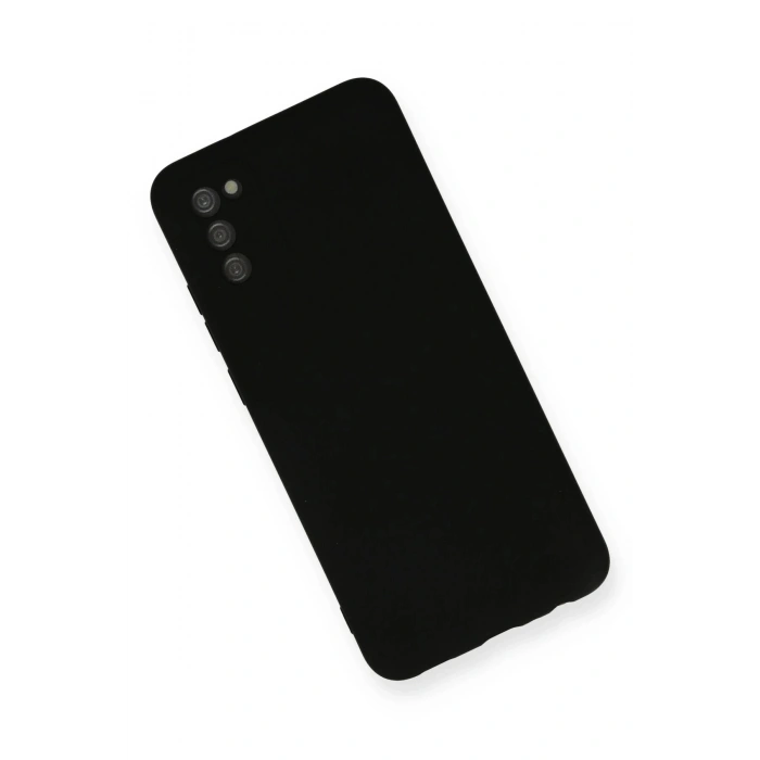 Durukar®  Samsung Galaxy A03S Kılıf Nano içi Kadife Silikon - Siyah