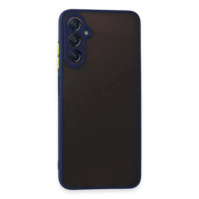 Durukar®  Samsung Galaxy A05S Kılıf Montreal Silikon Kapak - Lacivert