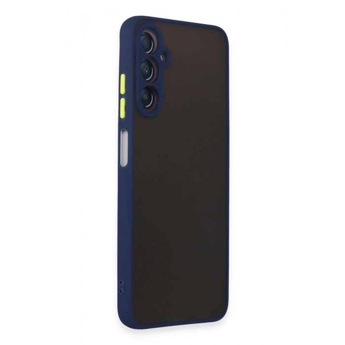 Durukar®  Samsung Galaxy A05S Kılıf Montreal Silikon Kapak - Lacivert