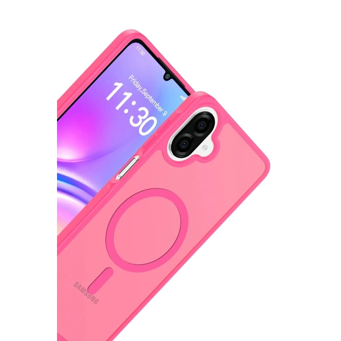 Mey İthalat®  Samsung Galaxy A07 4G Jota Magsafe Kapak - Rose