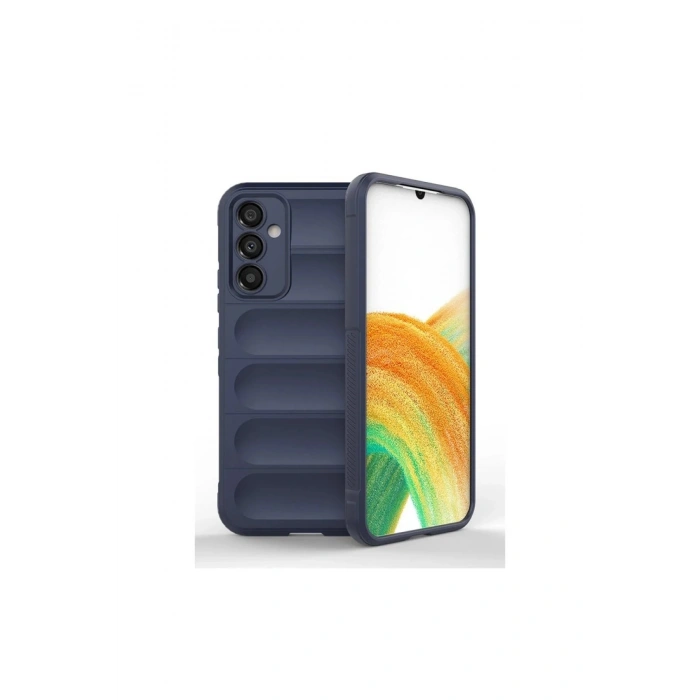 Mey İthalat®  Samsung Galaxy A16 5G Kılıf Optimum Silikon - Lacivert
