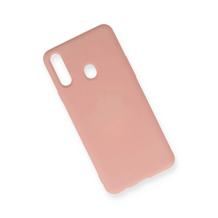 Durukar®  Samsung Galaxy A20S Kılıf Nano içi Kadife Silikon - Pudra