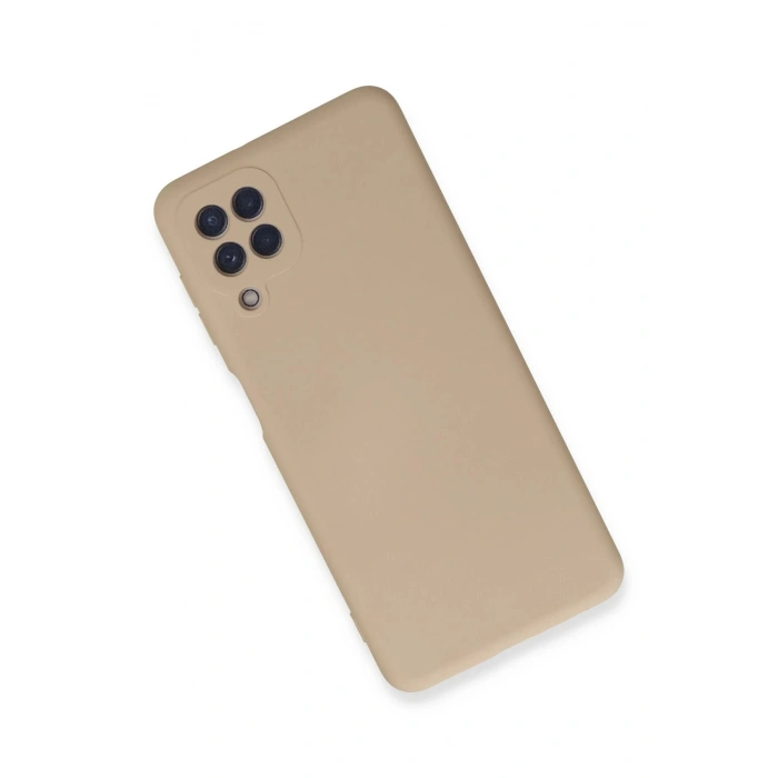 Durukar®  Samsung Galaxy A22 Kılıf Nano içi Kadife Silikon - Pudra