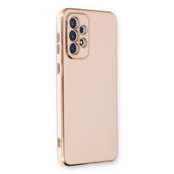 Durukar®  Samsung Galaxy A33 5G Kılıf Volet Silikon - Pembe