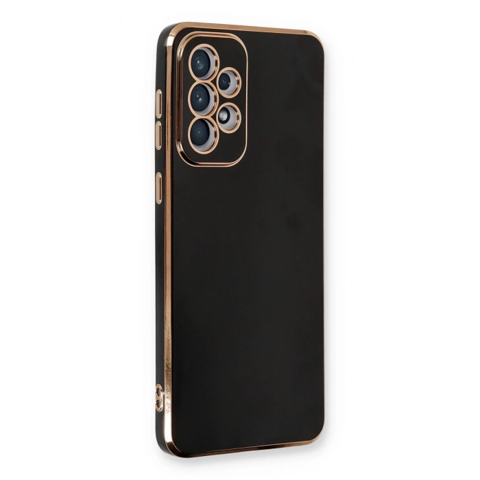 Durukar®  Samsung Galaxy A33 5G Kılıf Volet Silikon - Siyah