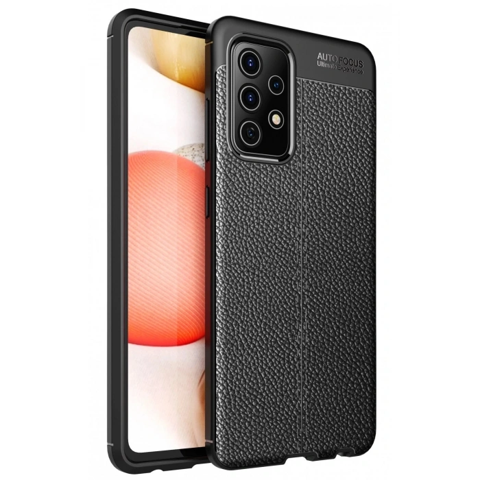 Mey İthalat®  Samsung Galaxy A72 Kılıf Auto Focus Kapak - Siyah