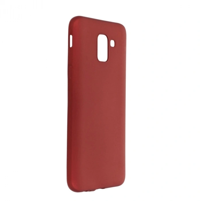 Durukar®  Samsung Galaxy J6 Kılıf First Silikon - Bordo