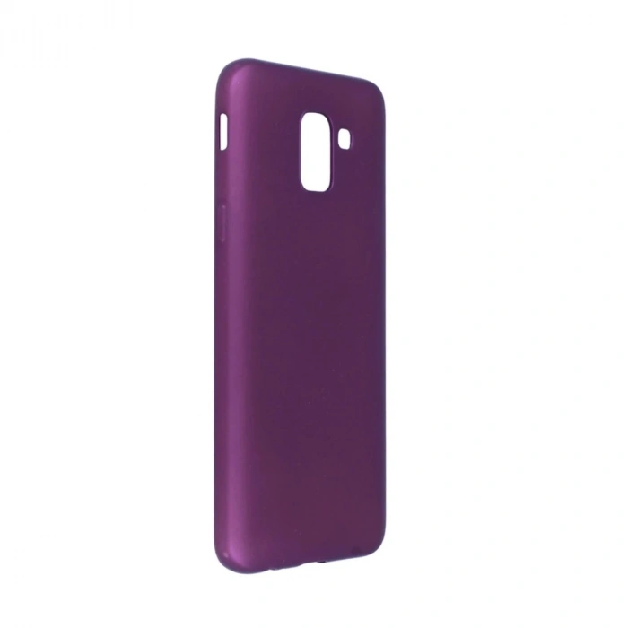 Durukar®  Samsung Galaxy J6 Kılıf First Silikon - Mürdüm