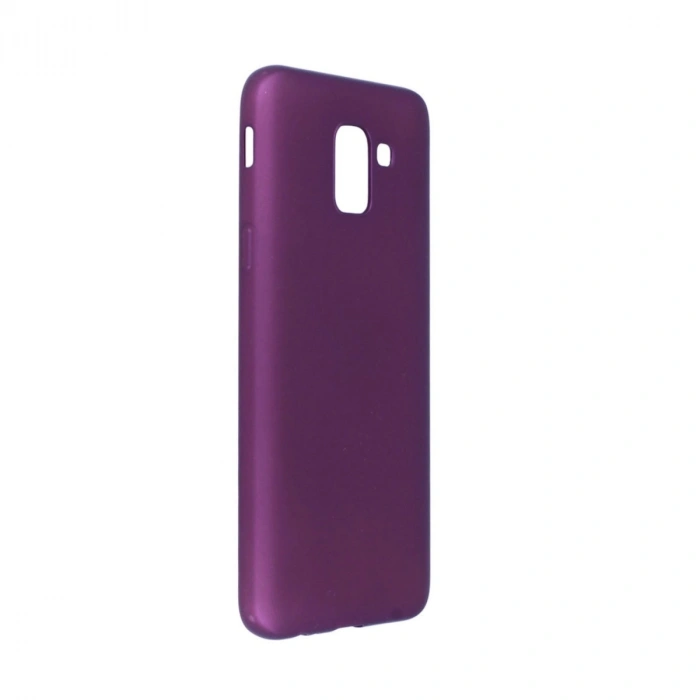 Durukar®  Samsung Galaxy J6 Kılıf First Silikon - Mürdüm