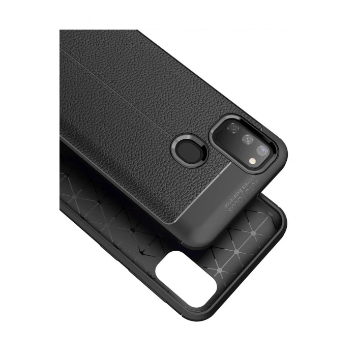 Mey İthalat®  Samsung Galaxy M30S Kılıf Auto Focus Kapak - Kırmızı