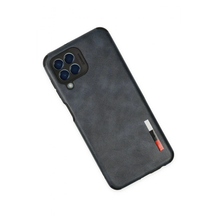 Durukar®  Samsung Galaxy M33 Kılıf Loop Deri Silikon - Lacivert