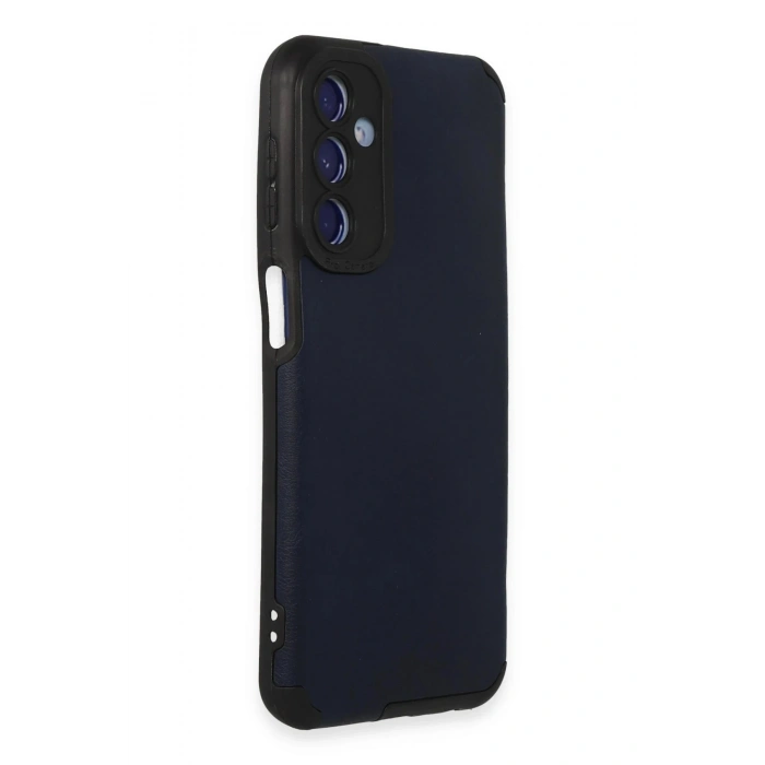 Durukar®  Samsung Galaxy M34 5G Kılıf Loop Deri Silikon - Lacivert