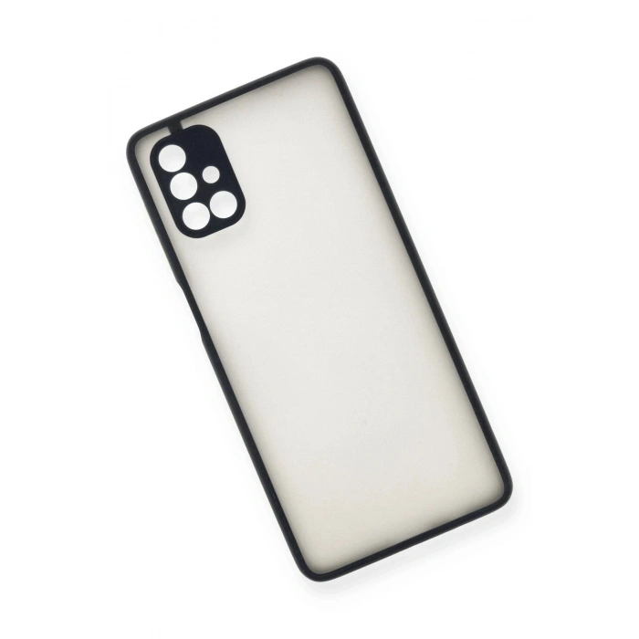 Durukar®  Samsung Galaxy M51 Kılıf Montreal Silikon Kapak - Lacivert
