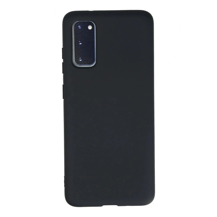 Durukar®  Samsung Galaxy S20 Kılıf Nano içi Kadife Silikon - Lacivert