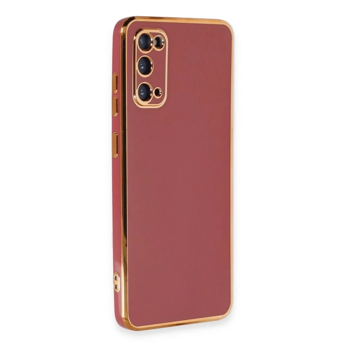 Mey İthalat®  Samsung Galaxy S20 Kılıf Volet Silikon - Kırmızı