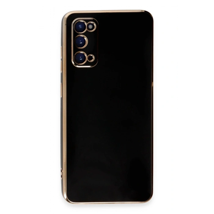 Mey İthalat®  Samsung Galaxy S20 Kılıf Volet Silikon - Siyah