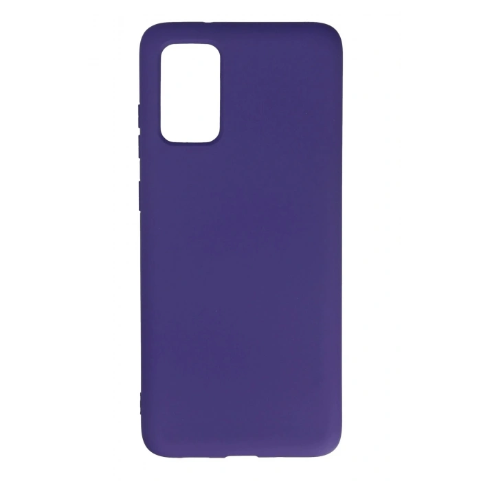 Durukar®  Samsung Galaxy S20 Plus Kılıf Nano içi Kadife Silikon - Mor