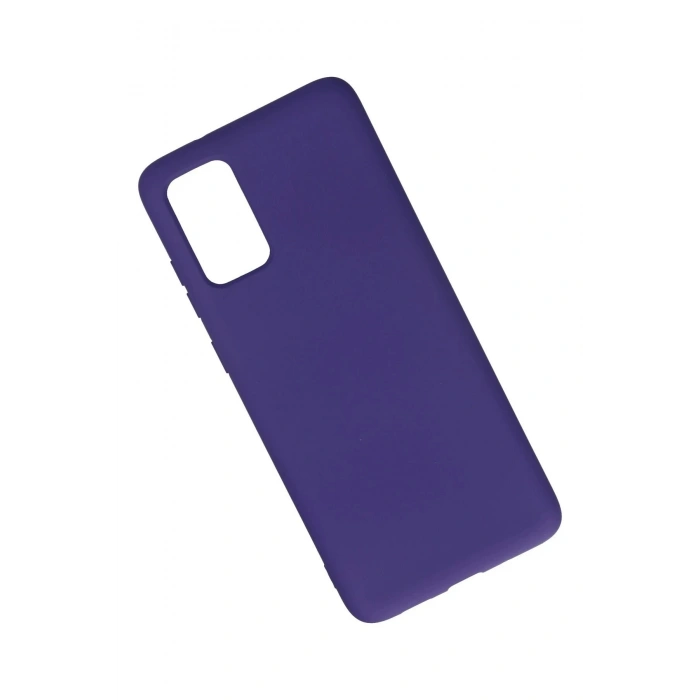 Durukar®  Samsung Galaxy S20 Plus Kılıf Nano içi Kadife Silikon - Mor