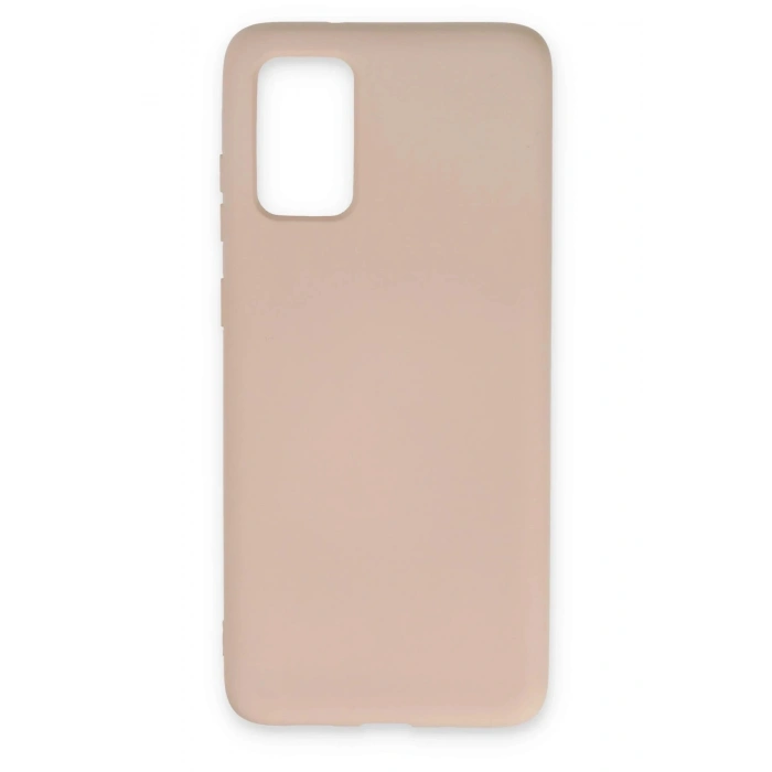 Durukar®  Samsung Galaxy S20 Plus Kılıf Nano içi Kadife Silikon - Pudra