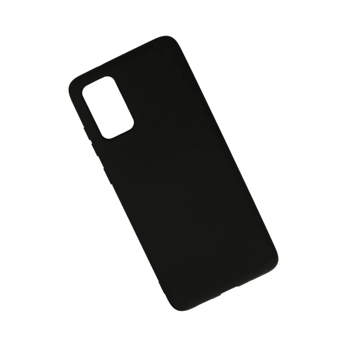 Durukar®  Samsung Galaxy S20 Plus Kılıf Nano içi Kadife Silikon - Siyah