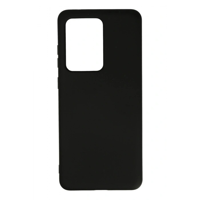 Durukar®  Samsung Galaxy S20 Ultra Kılıf Nano içi Kadife Silikon - Siyah
