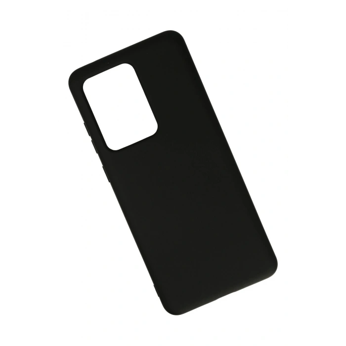 Durukar®  Samsung Galaxy S20 Ultra Kılıf Nano içi Kadife Silikon - Siyah