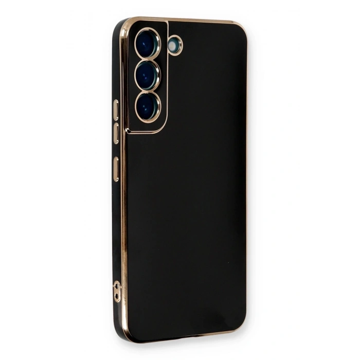 Durukar®  Samsung Galaxy S21 FE Kılıf Volet Silikon - Siyah
