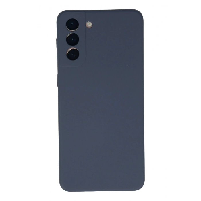 Mey İthalat®  Samsung Galaxy S21 Plus Kılıf Nano içi Kadife Silikon - Gri