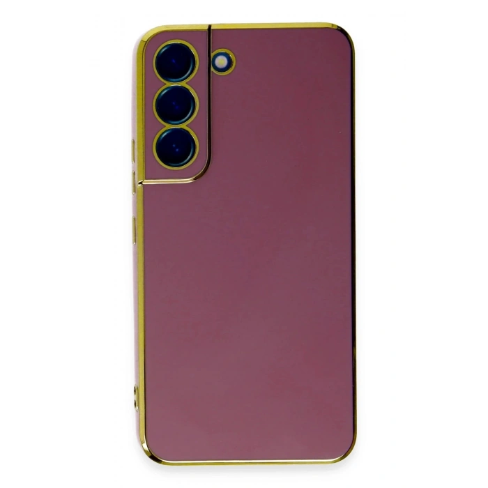 Durukar®  Samsung Galaxy S22 Plus Kılıf Volet Silikon - Kırmızı