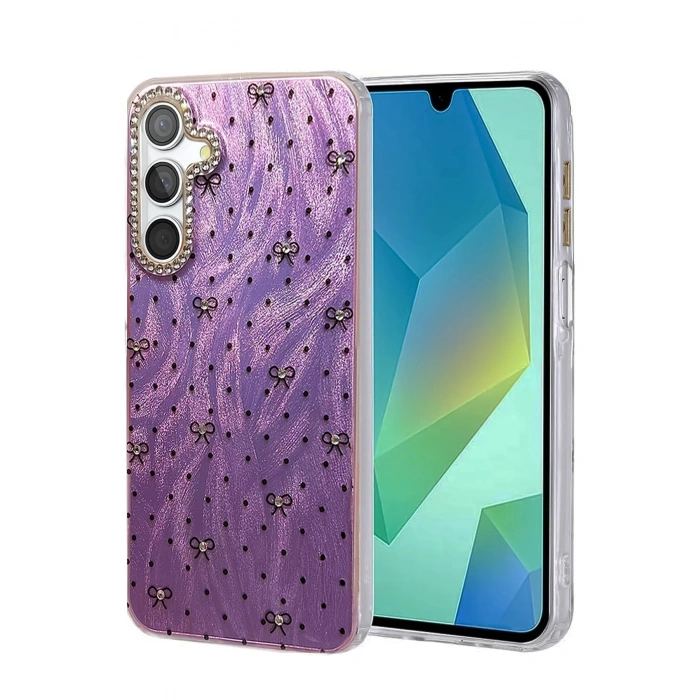 Durukar®  Samsung Galaxy S23 FE Kılıf Blade Aynalı Desenli Kapak - Desen 2