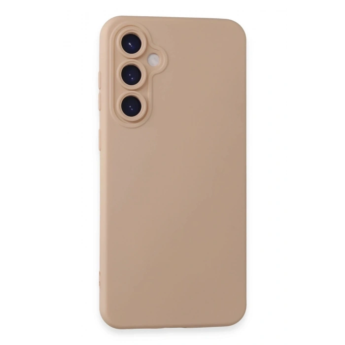 Durukar®  Samsung Galaxy S23 FE Kılıf Nano içi Kadife Silikon - Pudra